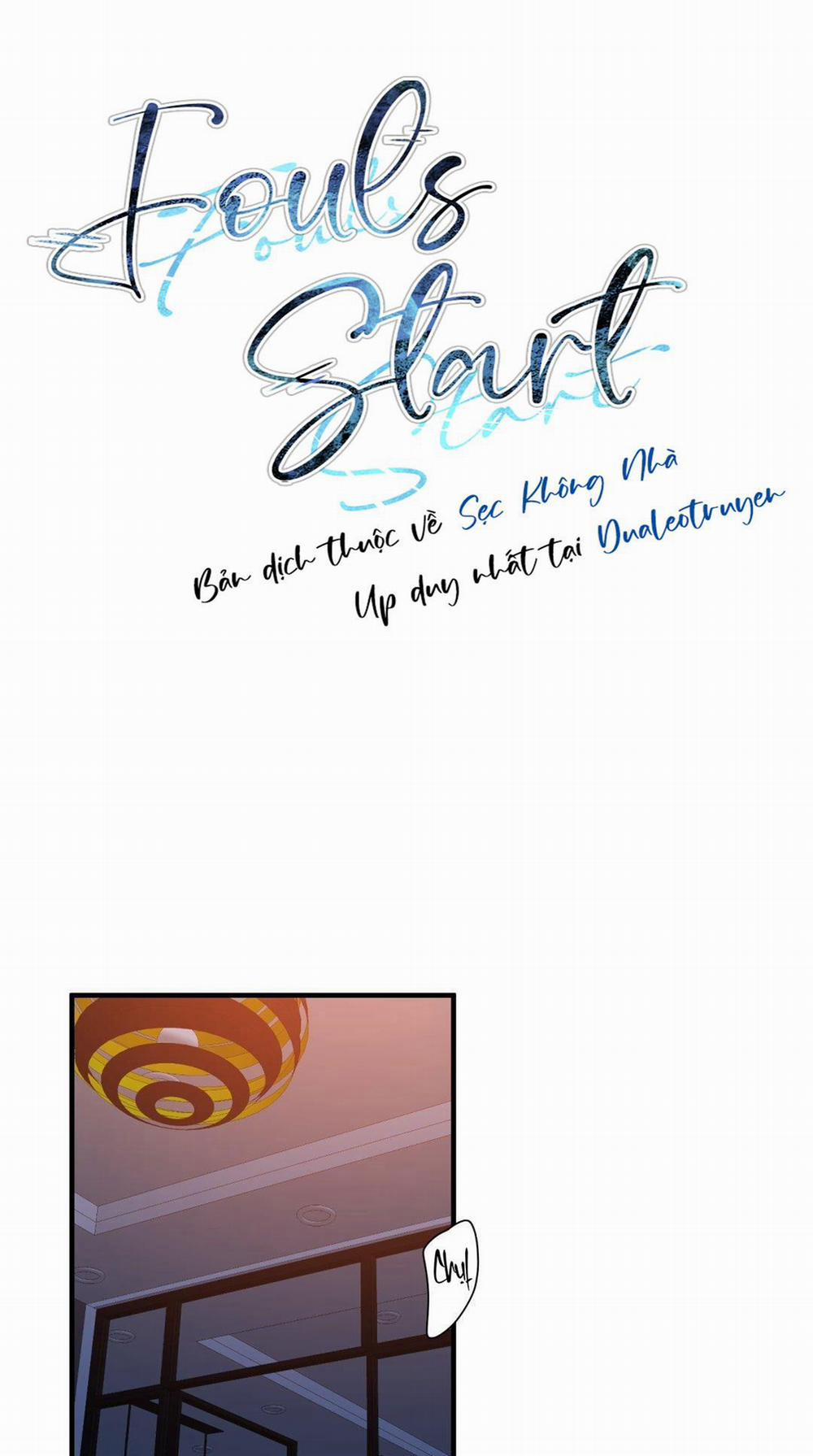 Fouls Start 21 trang 1