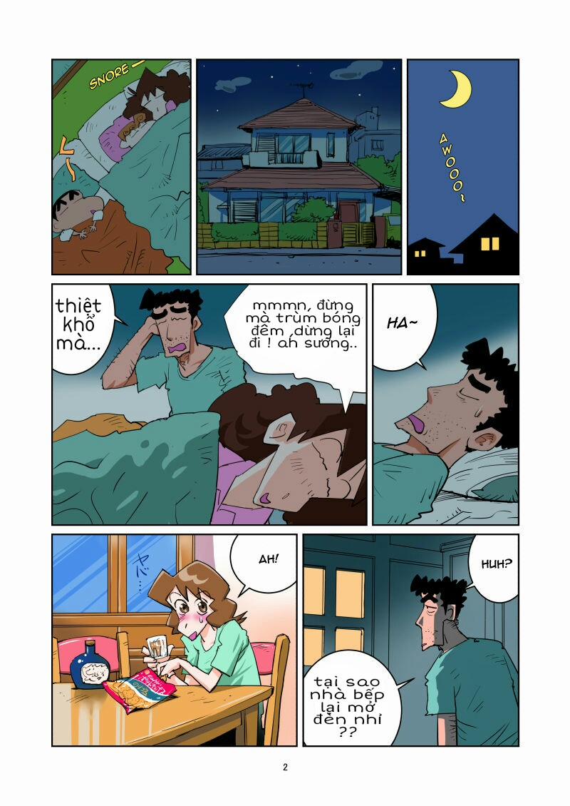 Freeloading is Difficult (Crayon Shin-chan) Oneshot trang 1