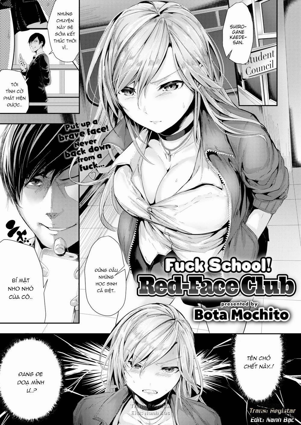 Fuck School! Red-Face Club Oneshot trang 0