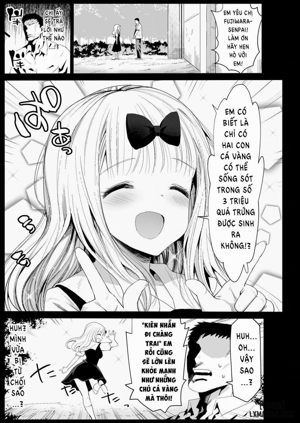 Fujiwara Senpai wa Sukidarake Oneshot trang 4