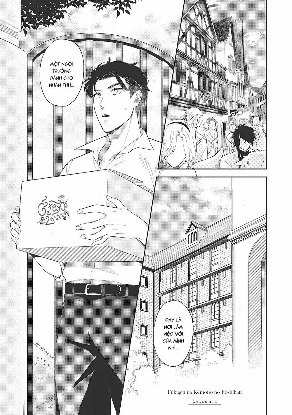 Fukigen Na Kemono No Itoshikata 1 trang 4