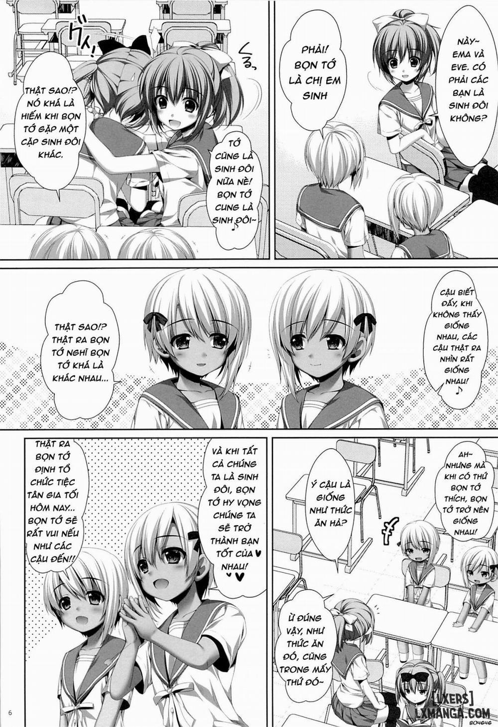 Futago no Tenkousei Ema to Eve Oneshot trang 4