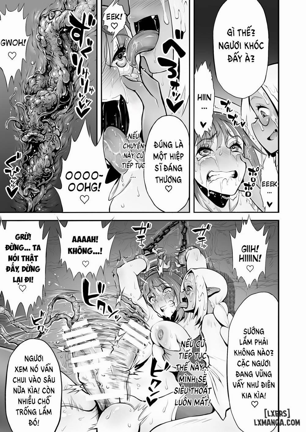 Futanari Chinpo ni Shokushu Sanran Oneshot trang 19