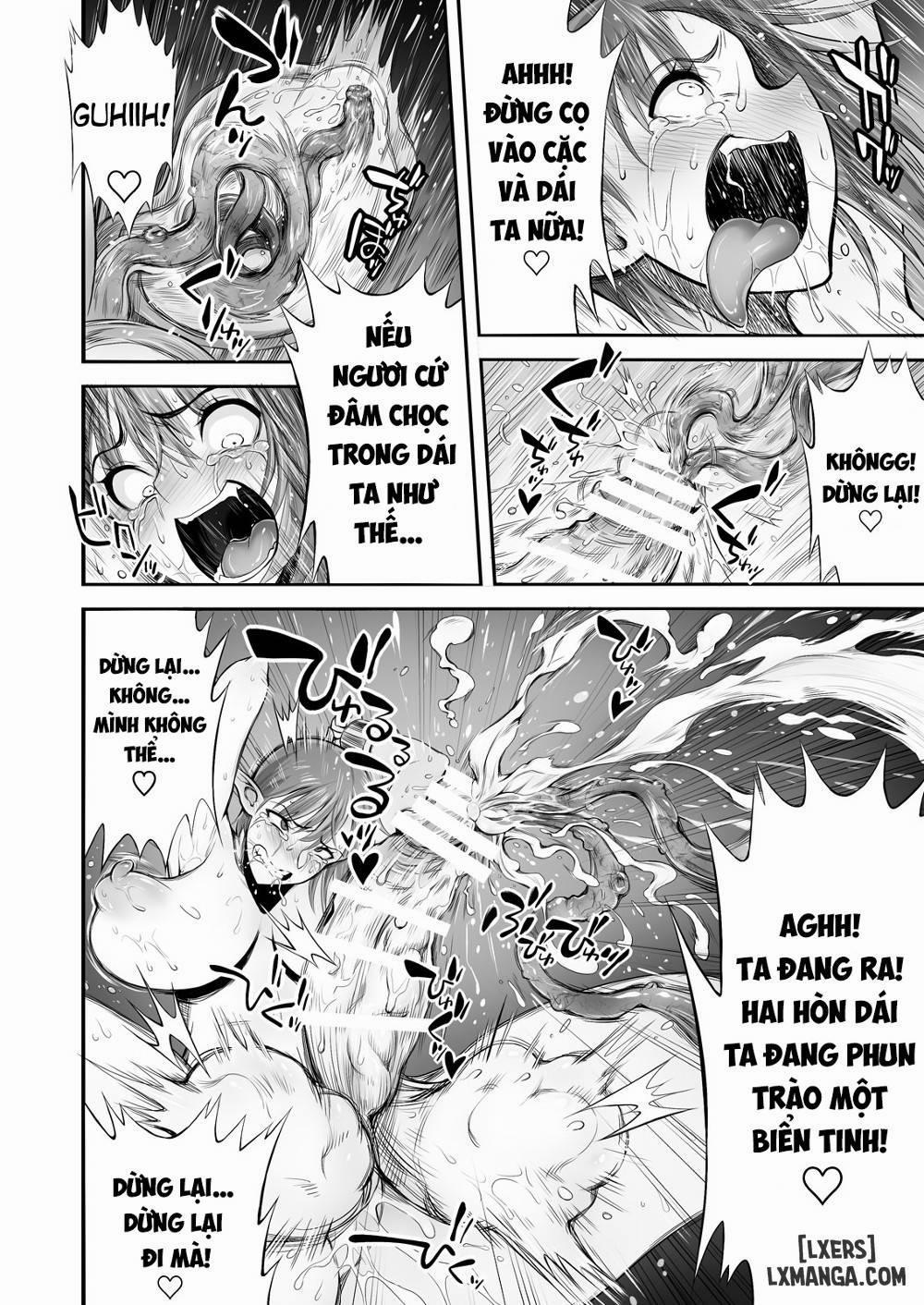 Futanari Chinpo ni Shokushu Sanran Oneshot trang 22