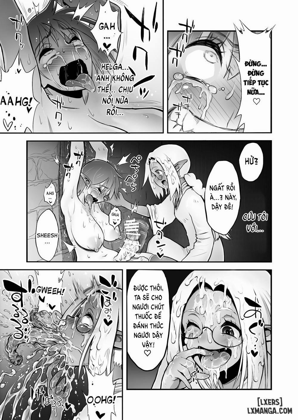 Futanari Chinpo ni Shokushu Sanran Oneshot trang 31