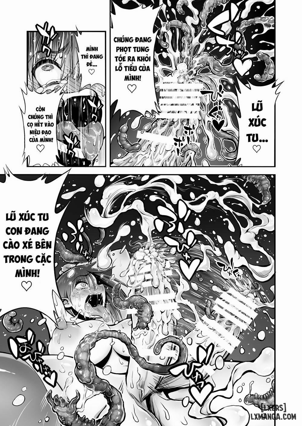 Futanari Chinpo ni Shokushu Sanran Oneshot trang 35