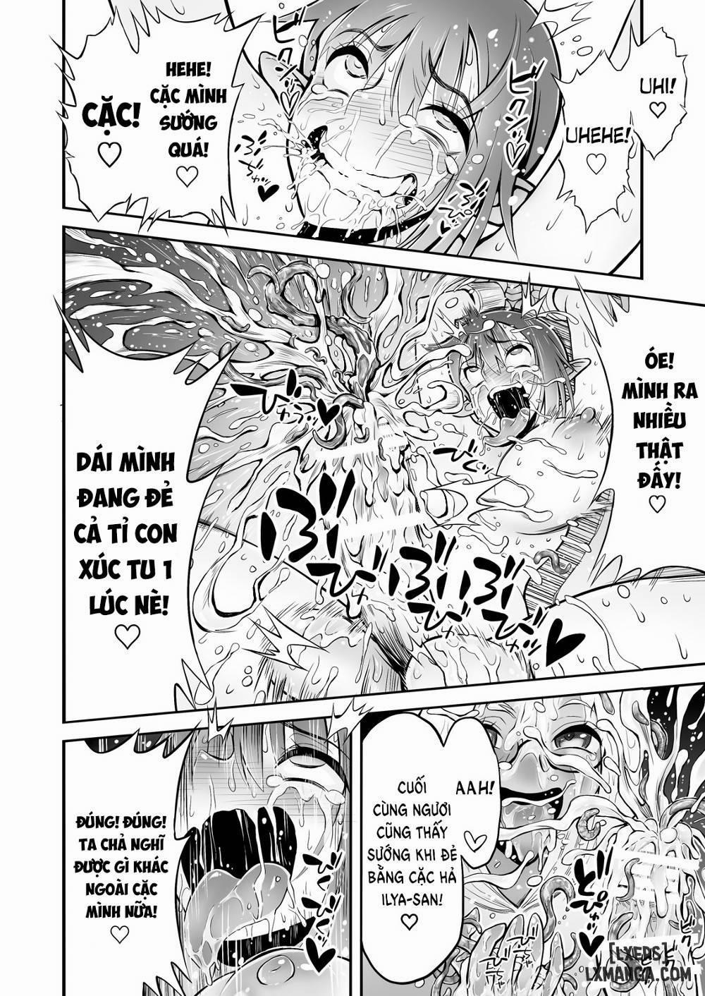 Futanari Chinpo ni Shokushu Sanran Oneshot trang 40