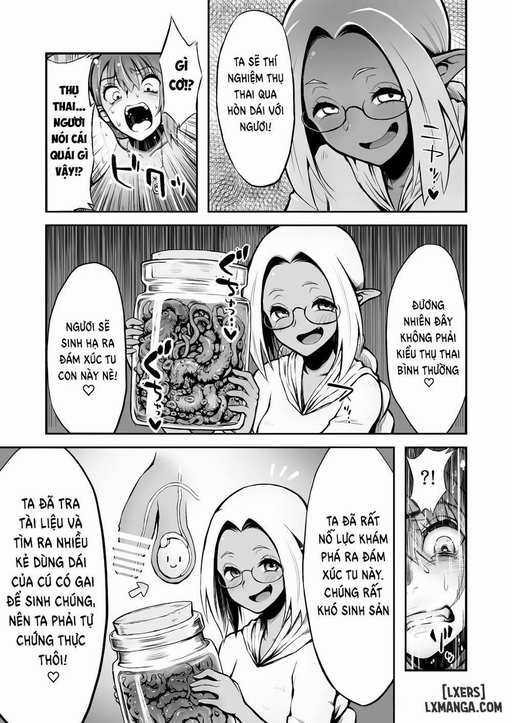 Futanari Chinpo ni Shokushu Sanran Oneshot trang 5