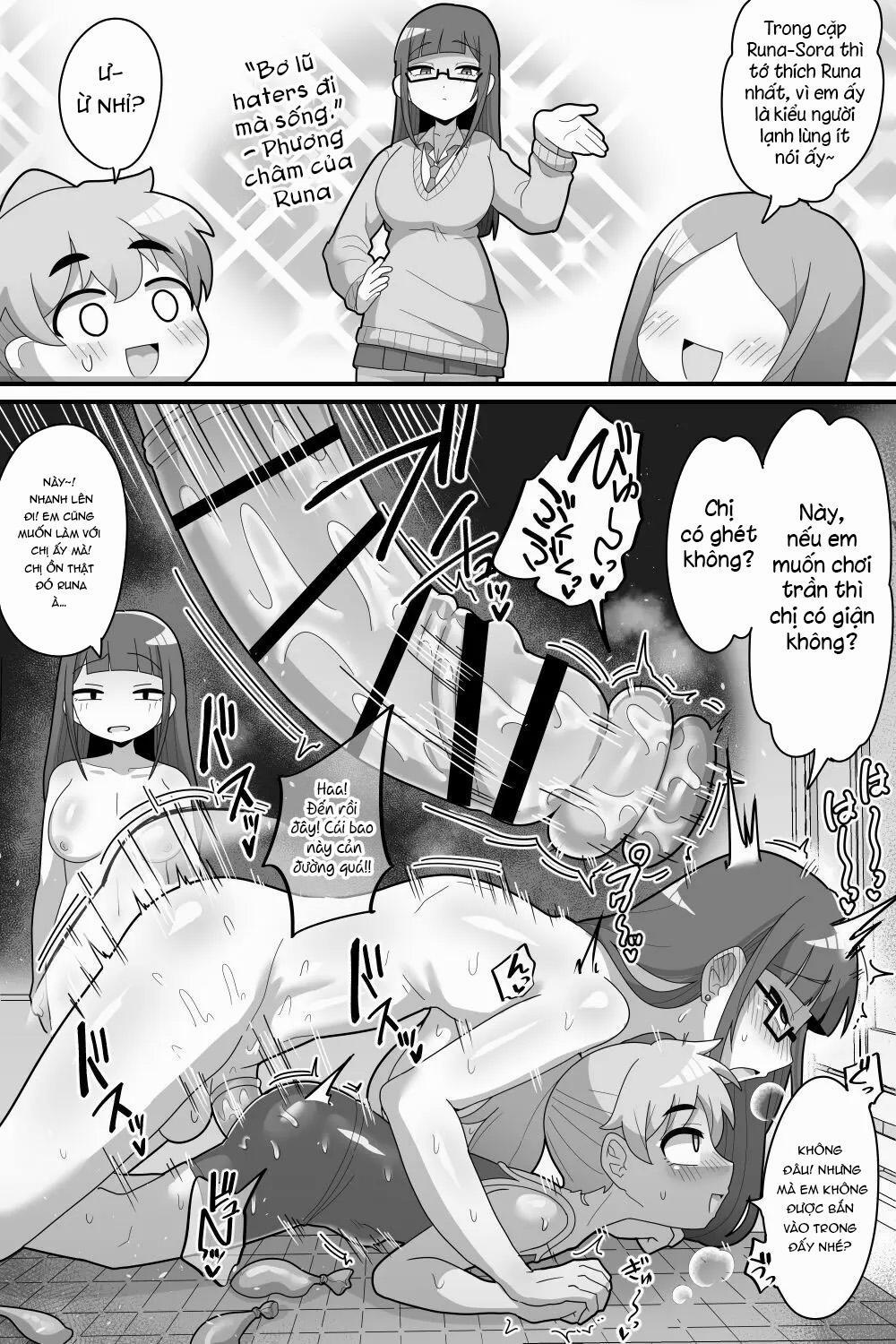 Futanari Futago ni Aisaresugitemasu Oneshot. trang 17
