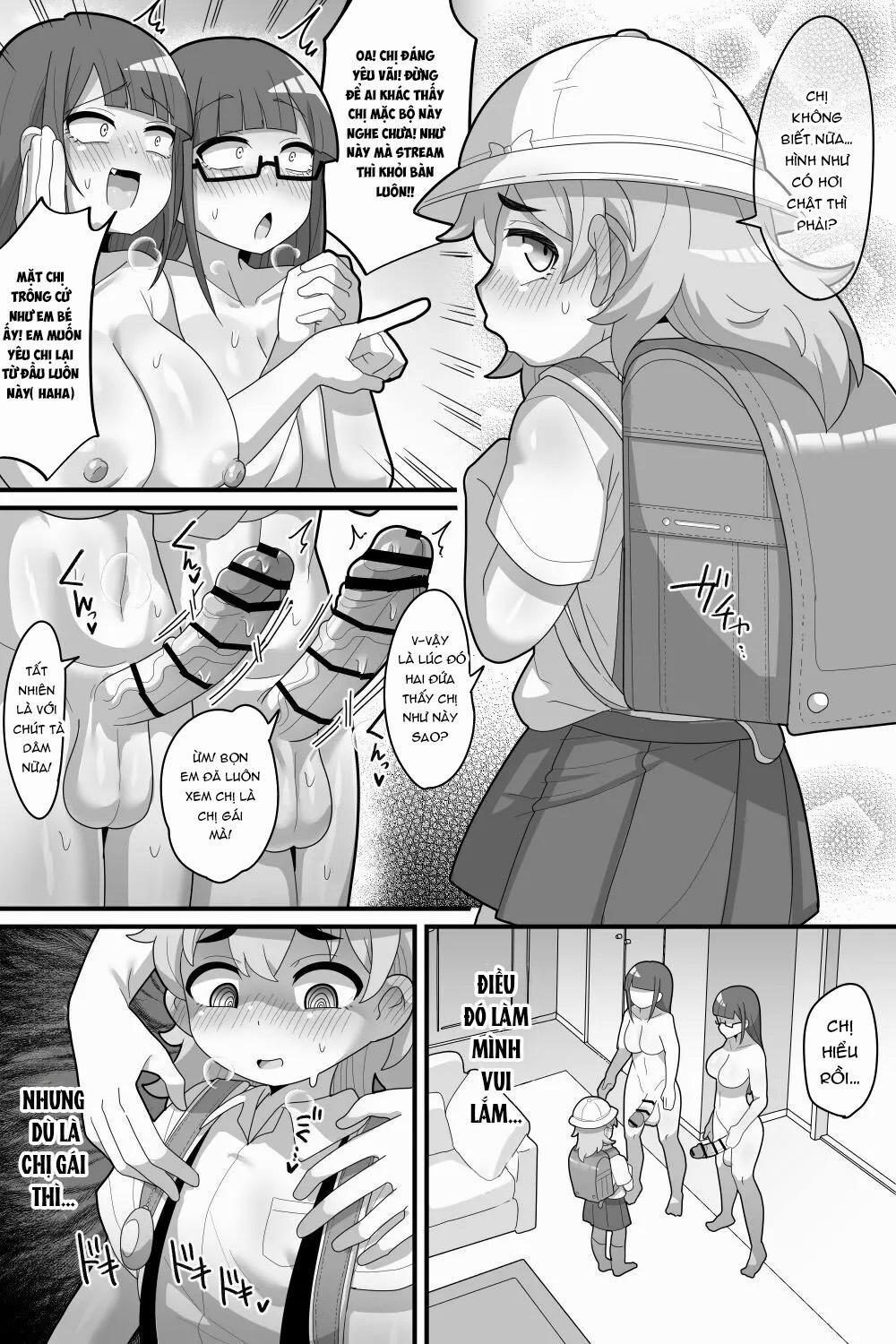 Futanari Futago ni Aisaresugitemasu Oneshot. trang 36