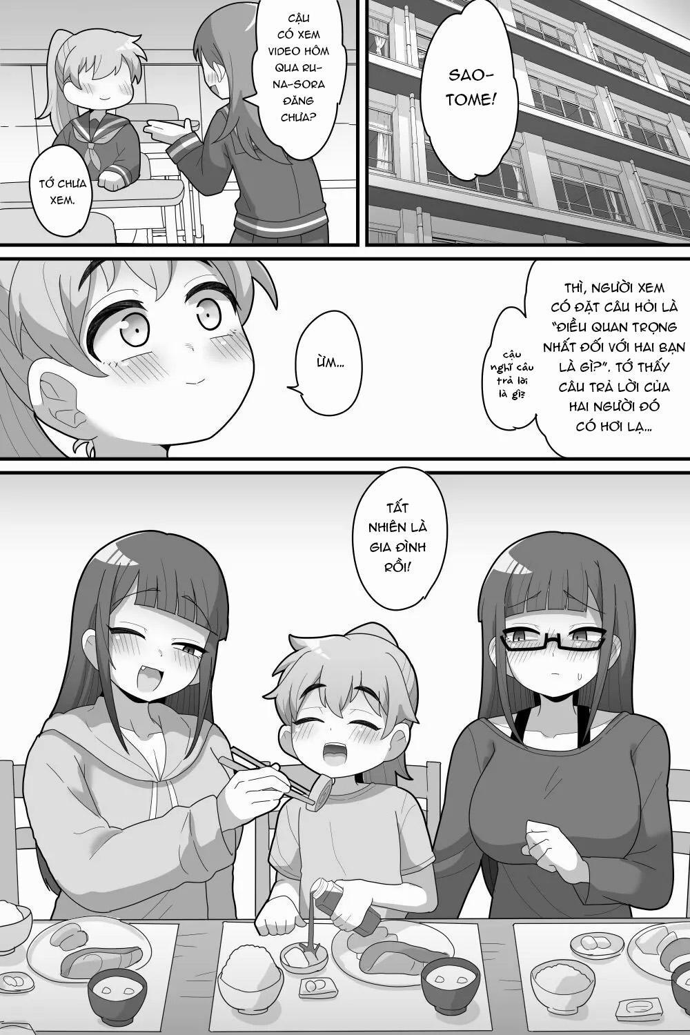 Futanari Futago ni Aisaresugitemasu Oneshot. trang 47