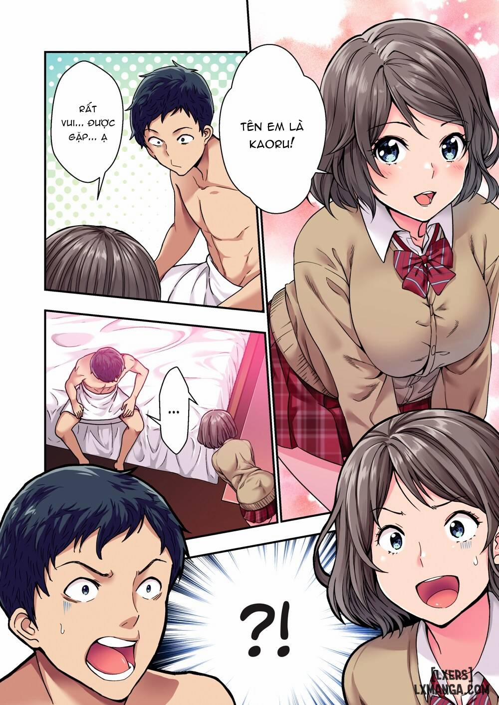 Fuuzoku de Oshiego JK to Namahame Zetsurin Sex 1 trang 4