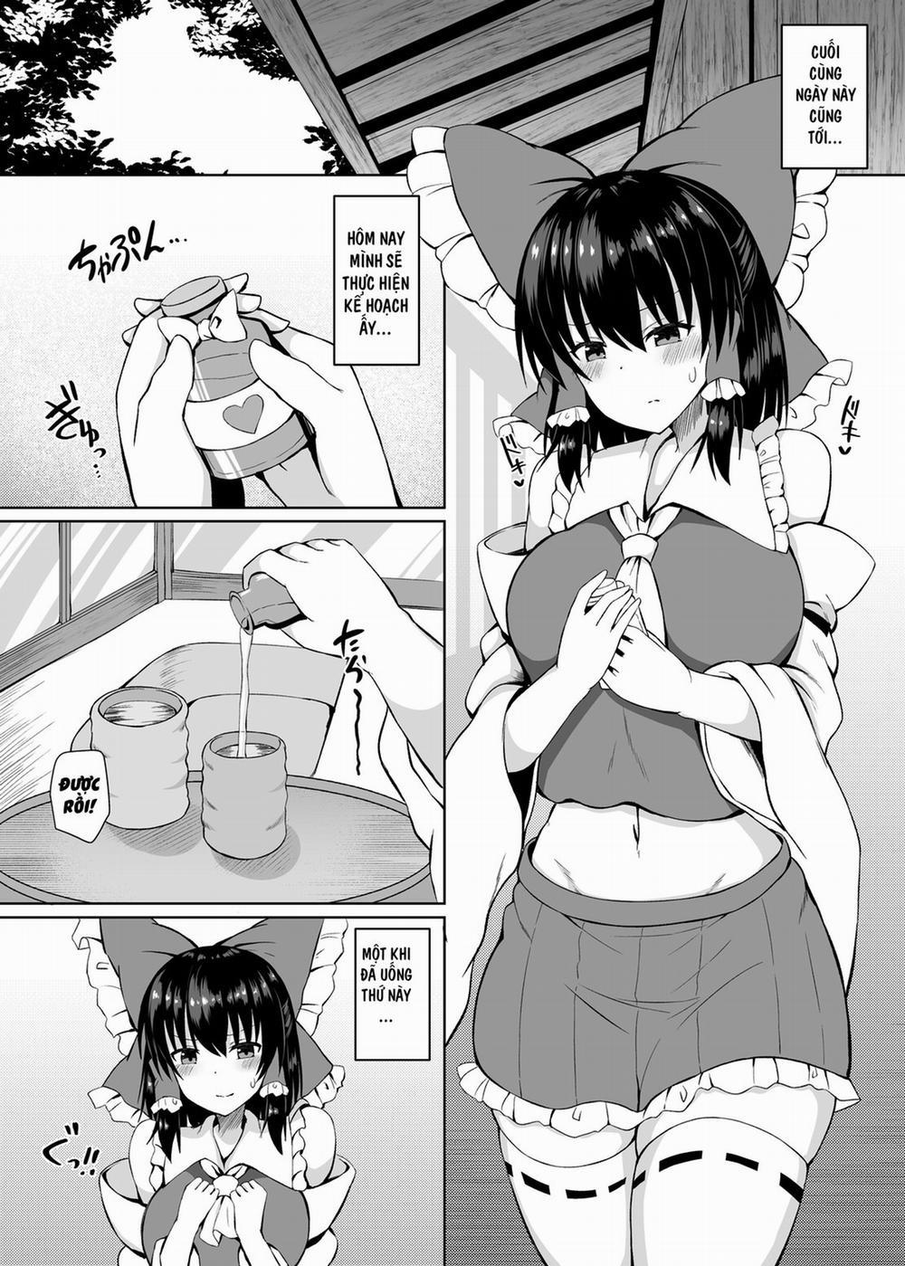 ga Shitai Reimu-san ni Biyaku o Morareru Hanashi Oneshot trang 3