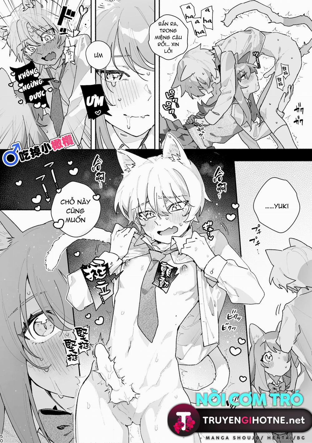 ♂ Ga Uke. Neko-Chan X Neko-Kun 2.2 trang 4