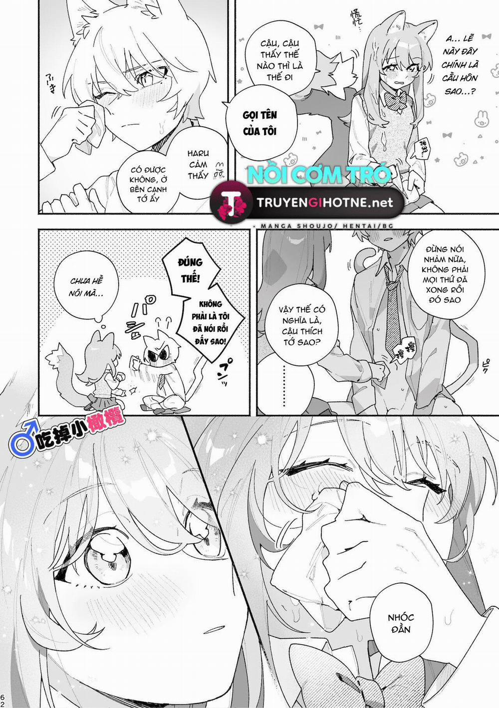♂ Ga Uke. Neko-Chan X Neko-Kun 3 trang 1