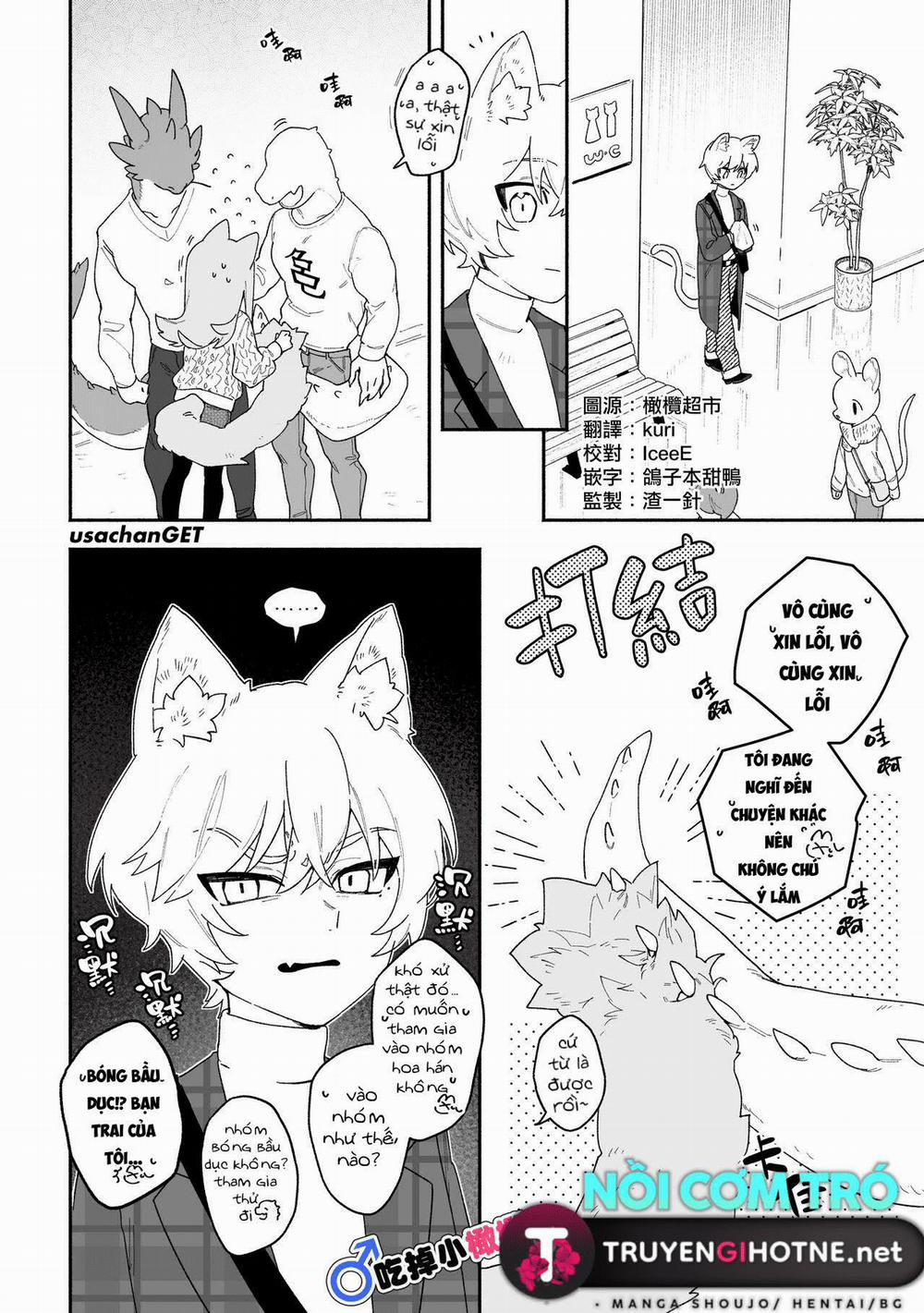 ♂ Ga Uke. Neko-Chan X Neko-Kun 3 trang 13