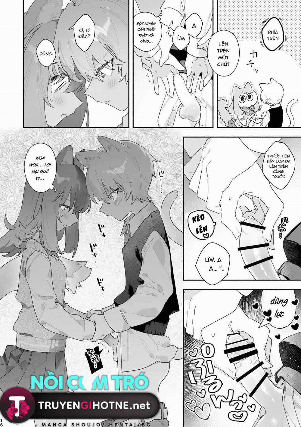 ♂ Ga Uke. Neko-Chan X Neko-Kun 4 trang 19