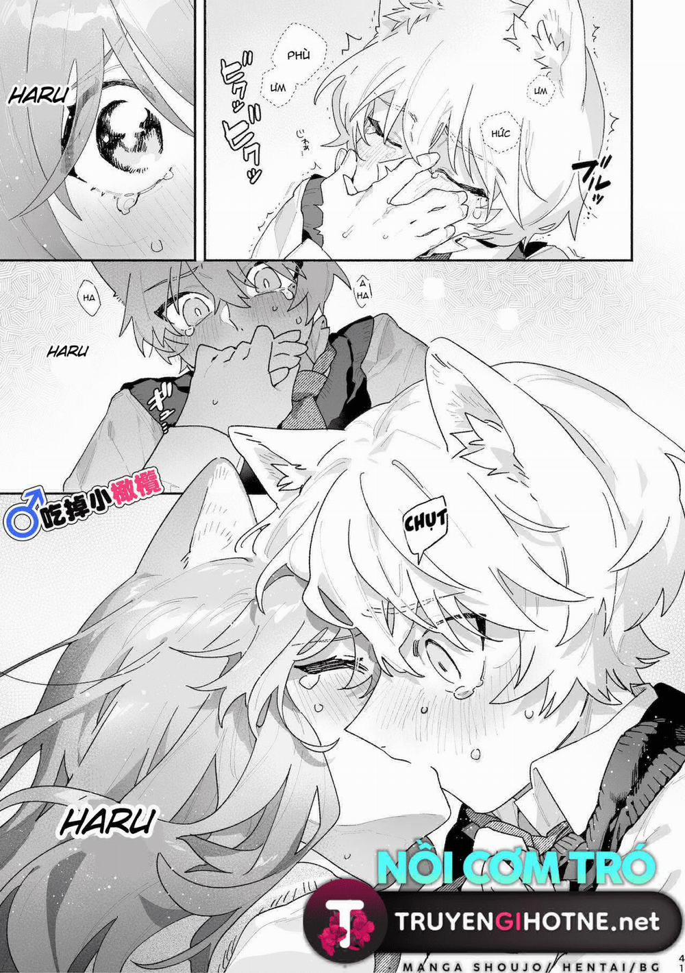 ♂ Ga Uke. Neko-Chan X Neko-Kun 4 trang 43