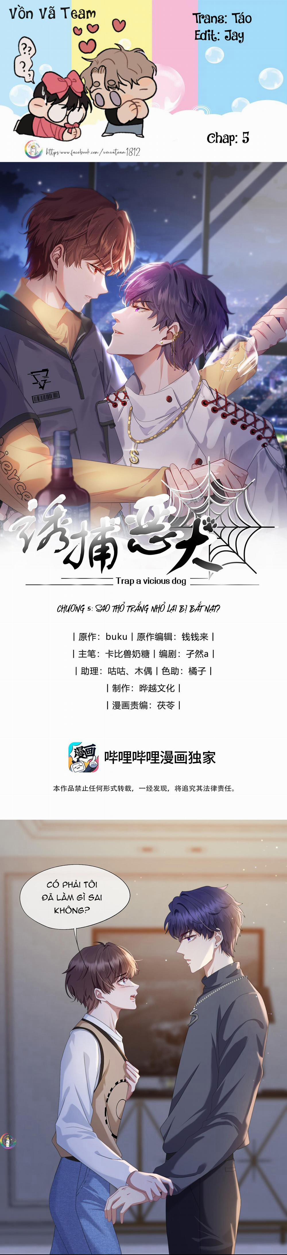 Gài Bẫy Ác Khuyển 5 trang 0