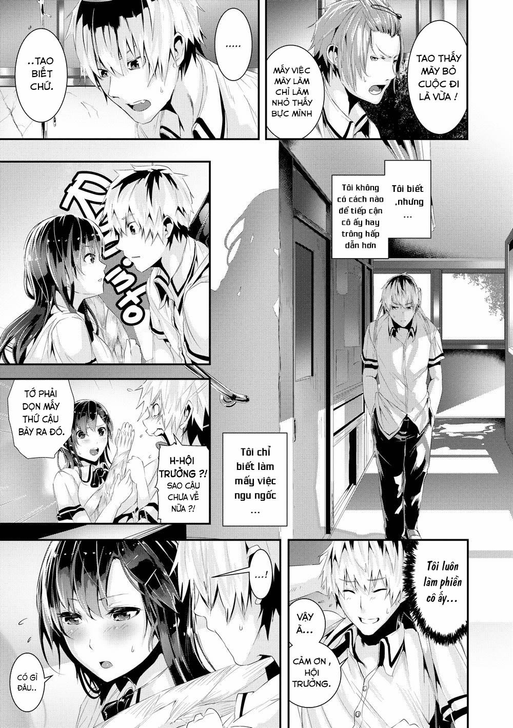 Gakkou de Ikou! 1 0 Hội trưởng và anh chàng lãng tai trang 11