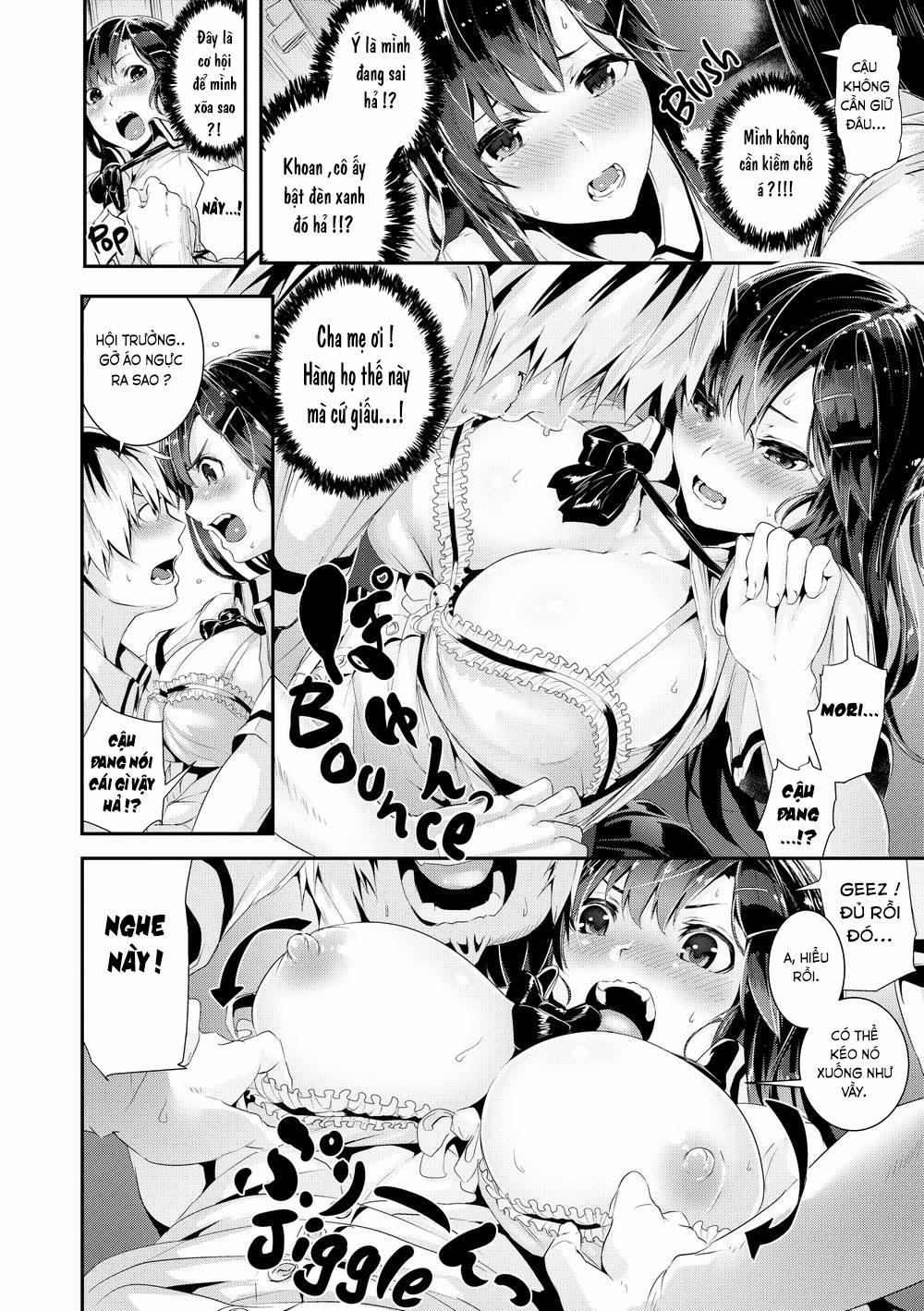 Gakkou de Ikou! 1 0 Hội trưởng và anh chàng lãng tai trang 14