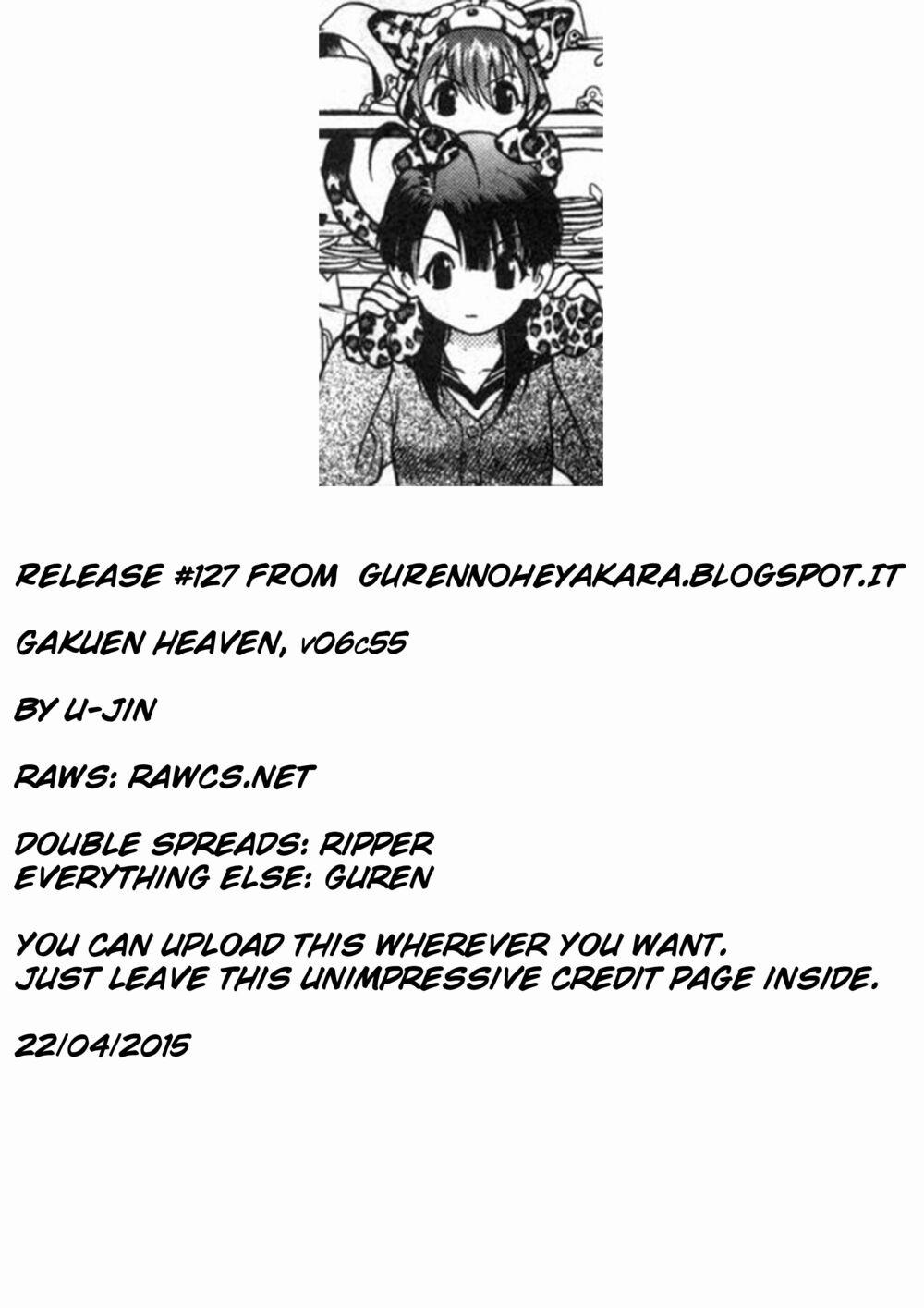 Gakuen Heaven 55 trang 12