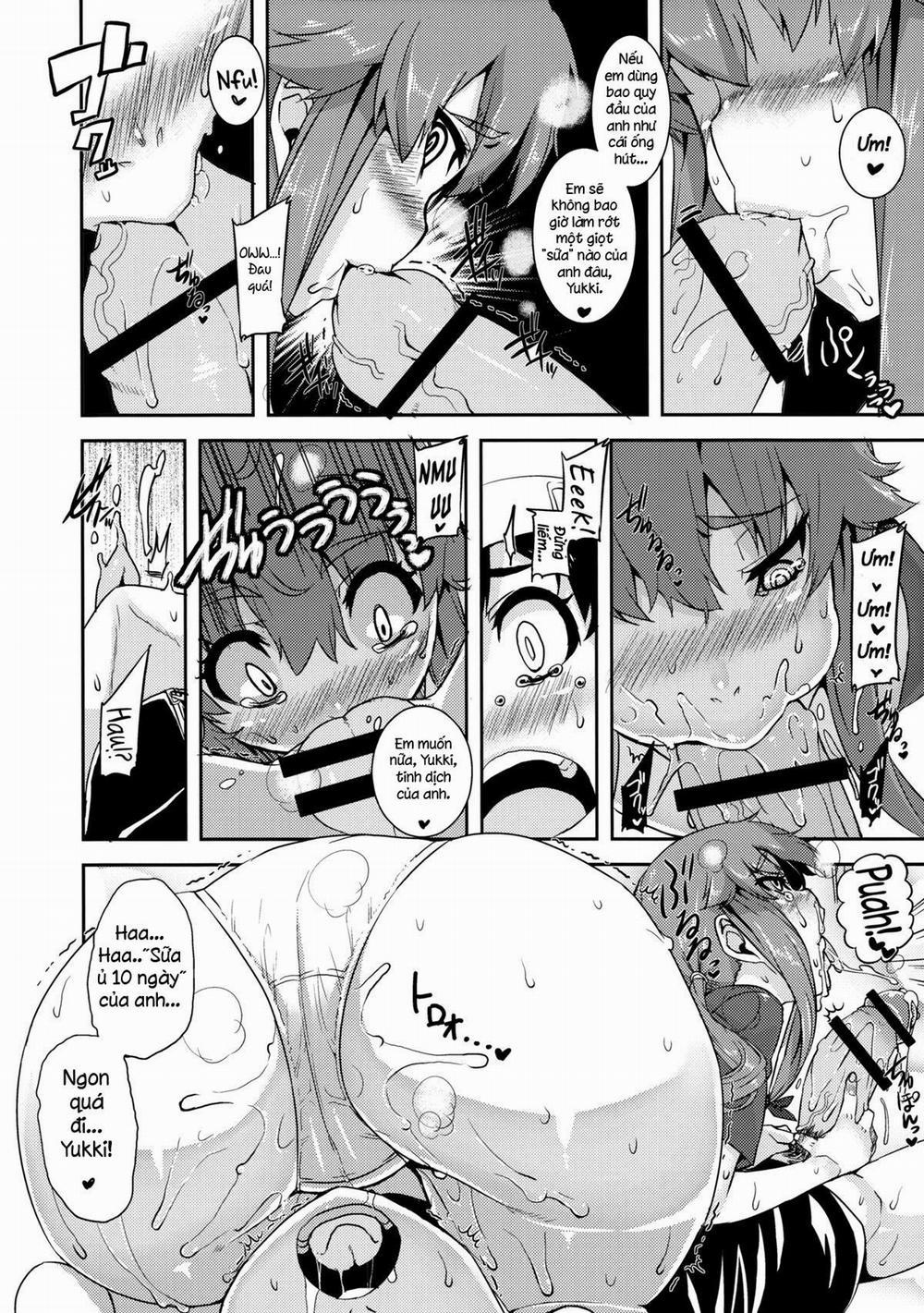 Gaman Shinaide ne (Mirai Nikki) Oneshot trang 11