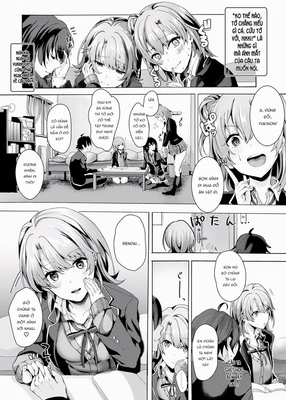 Gaman shite, Hoshigatte. (Yahari Ore No Seishun Love Come Wa Machigatteiru) Oneshot trang 4