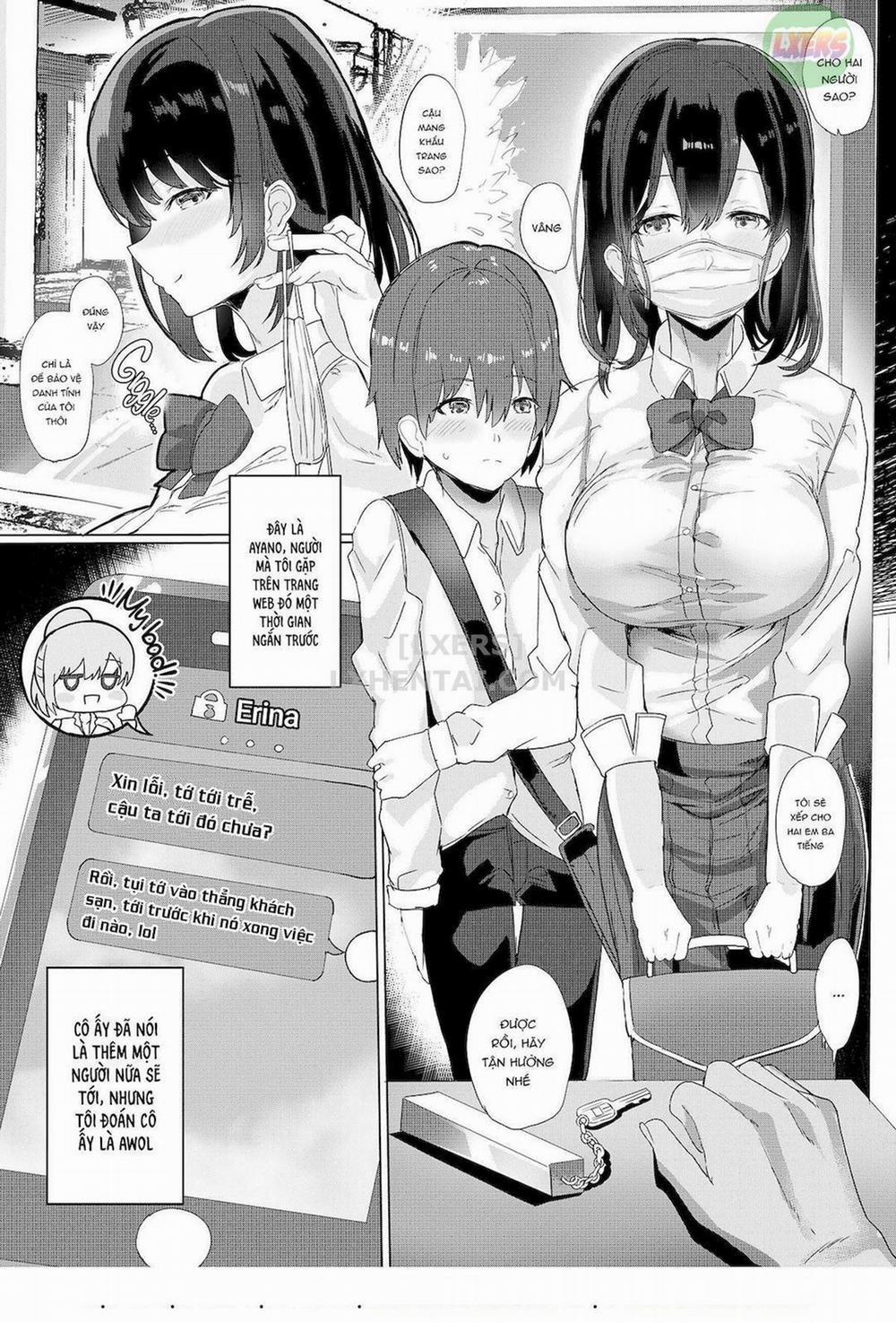 Gặp Gỡ Hai Cô Nàng Siêu Dâm Trên App Hẹn Hò 1 trang 3