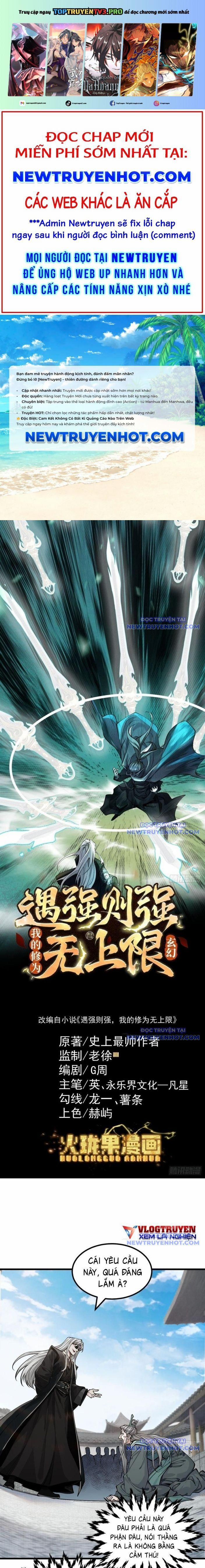 Gặp Mạnh Thì Càng Mạnh, Tu Vi Của Ta Không Giới Hạn 32 trang 0