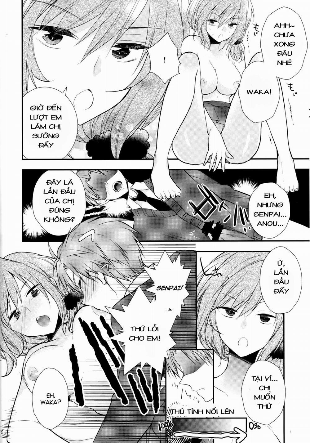 Gekkan Majo Yuzuki-sama (Gekkan Shoujo Nozaki-kun) Oneshot trang 11