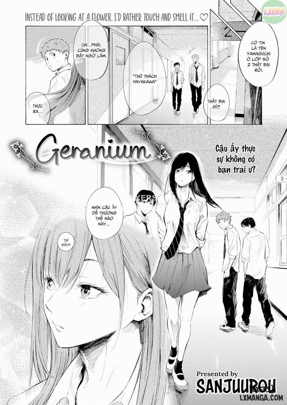 Geranium Oneshot trang 1