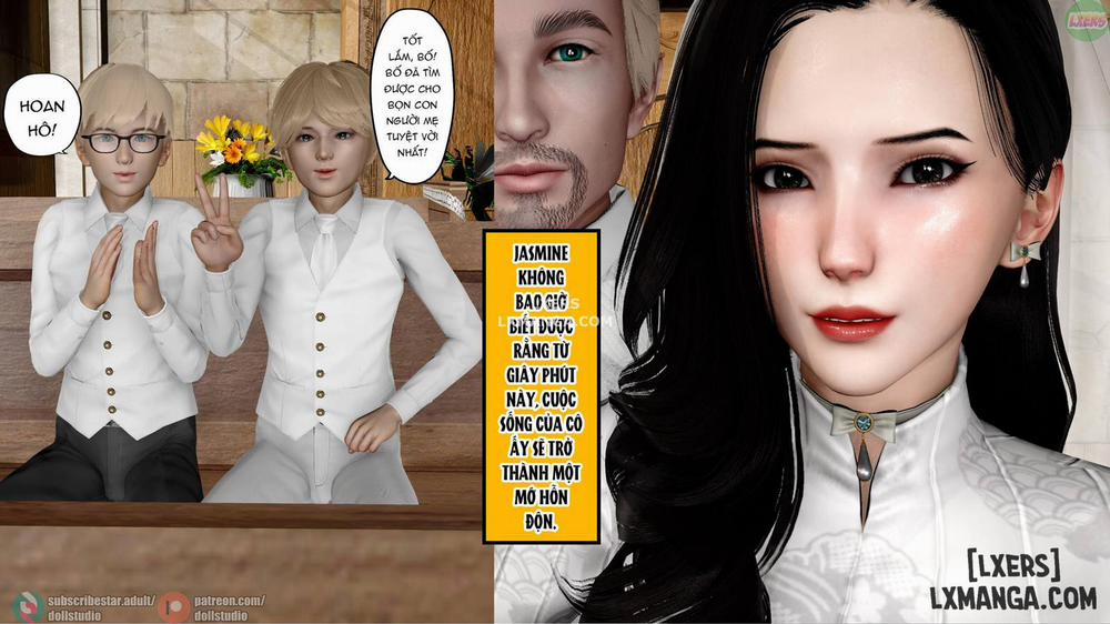 Gia Đình Vui Vẻ- Truyện Màu 1 trang 10