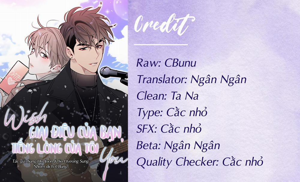 Giai điệu Của Bạn, Tiếng Lòng Của Tôi 1 trang 2