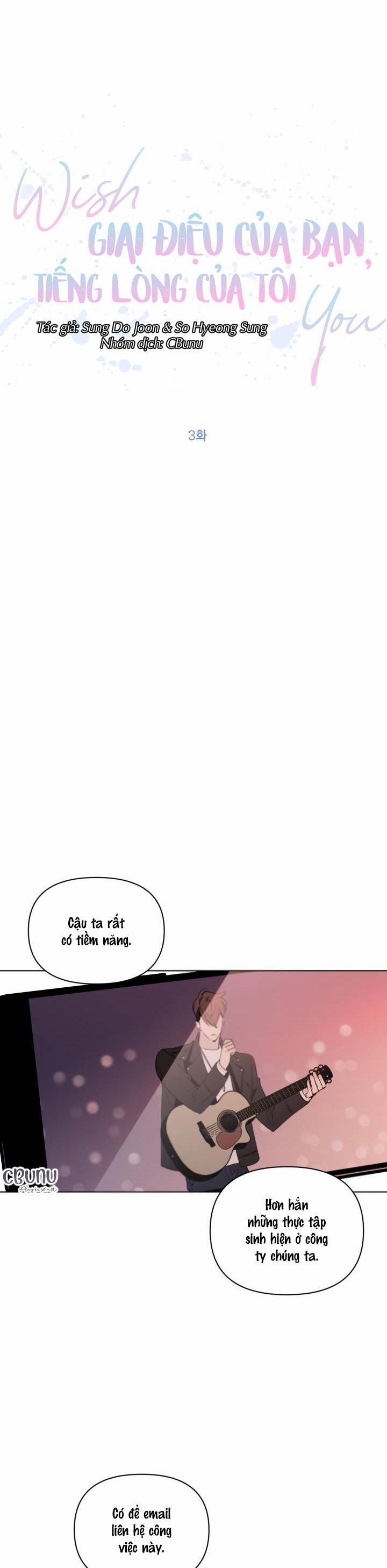 Giai điệu Của Bạn, Tiếng Lòng Của Tôi 3 trang 6