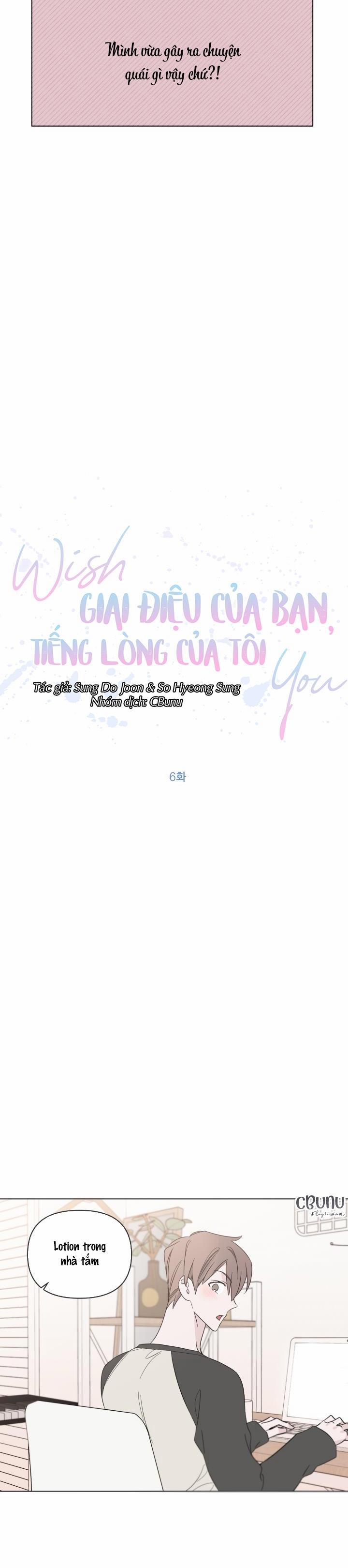 Giai điệu Của Bạn, Tiếng Lòng Của Tôi 6 trang 4