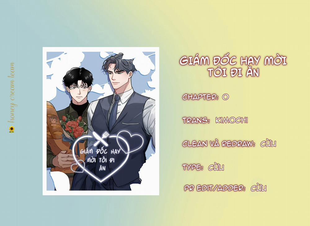 Giám Đốc Hay Mời Tôi Đi Ăn 0 trang 1