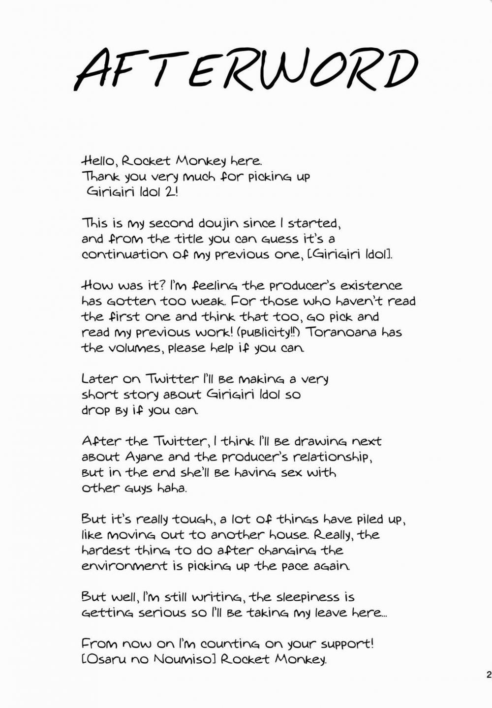 Girigiri Idol 2 trang 20