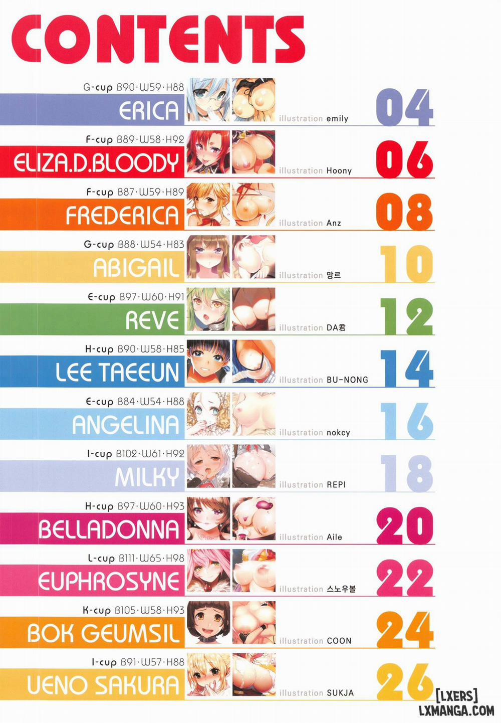 Girls Lover Series BIG BUST Vol.1 Oneshot trang 4