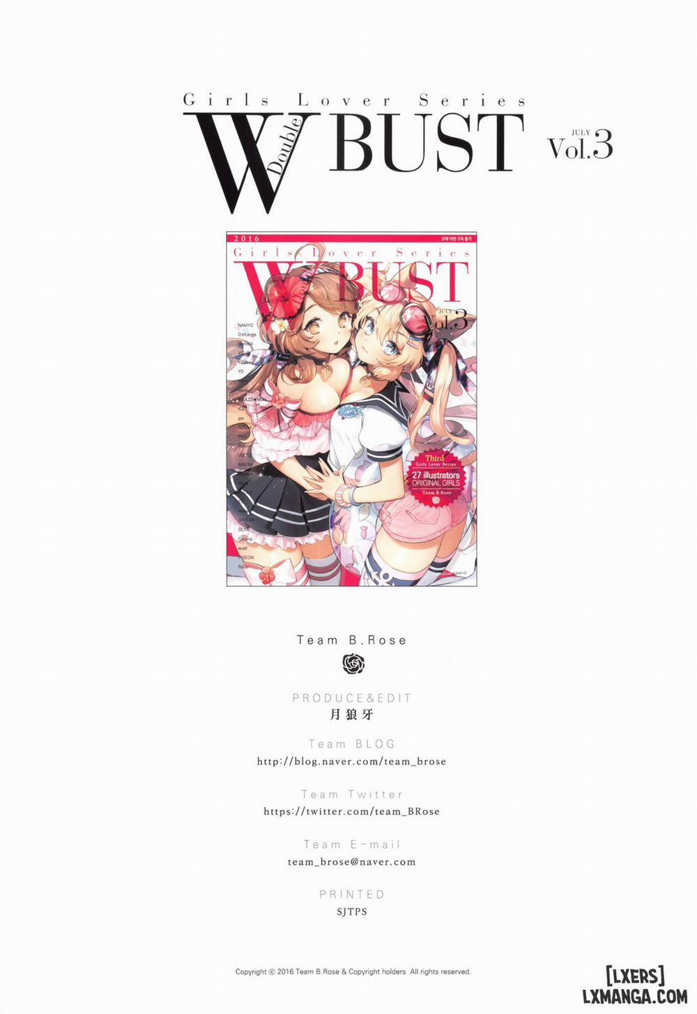 Girls Lover Series W BUST Vol.3 Oneshot trang 58