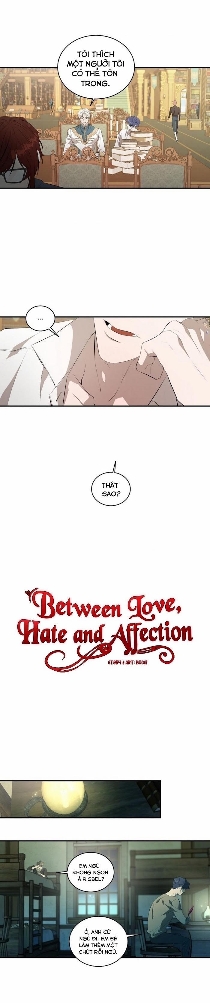 Giữa Yêu, Ghét và Hận Thù [HOÀN] 4 trang 1