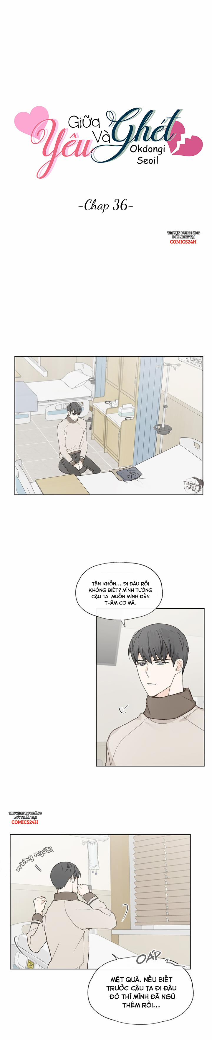 Giữa Yêu Và Ghét 36 trang 1