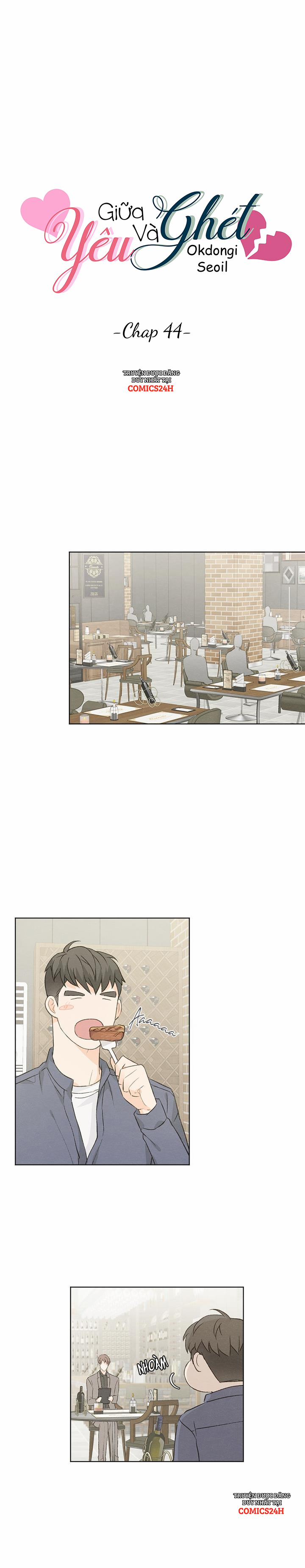 Giữa Yêu Và Ghét 44 trang 1