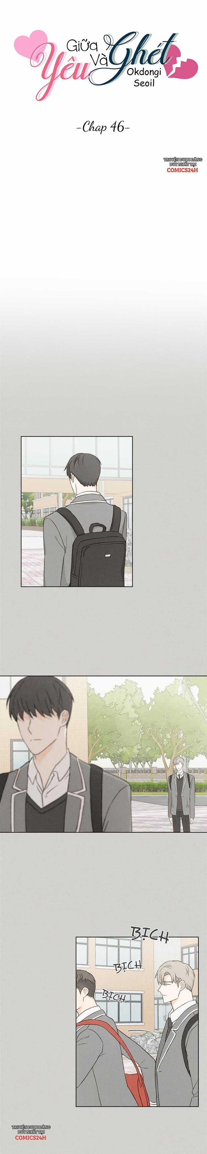 Giữa Yêu Và Ghét 46 trang 1