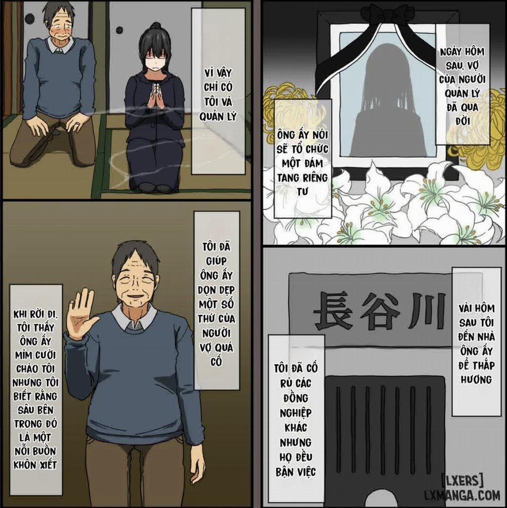 Giúp lão quản lý vợ vừa qua đời Oneshot trang 7