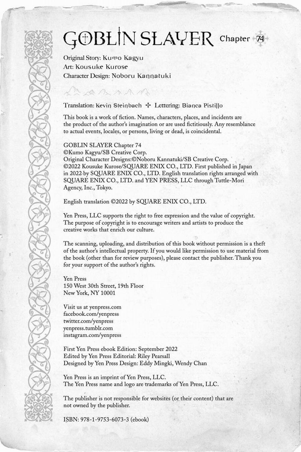 Goblin Slayer 74 trang 20