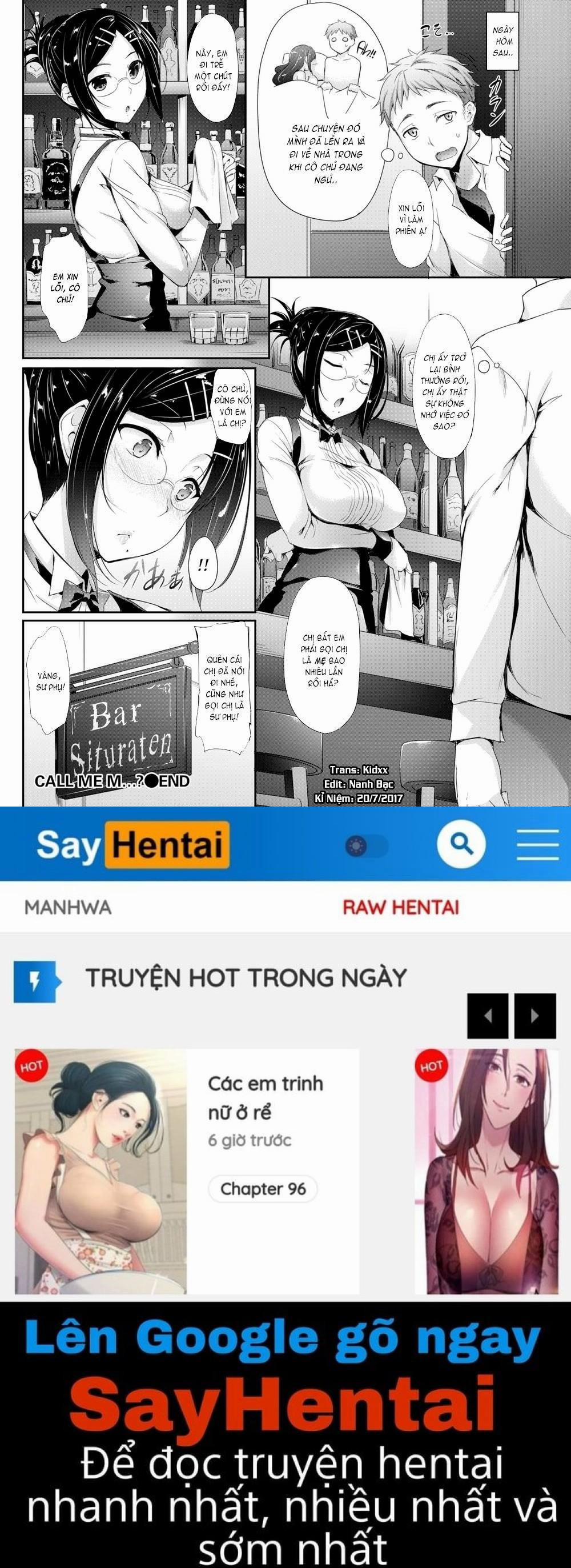 Gọi chị là Mẹ…? Oneshot trang 17