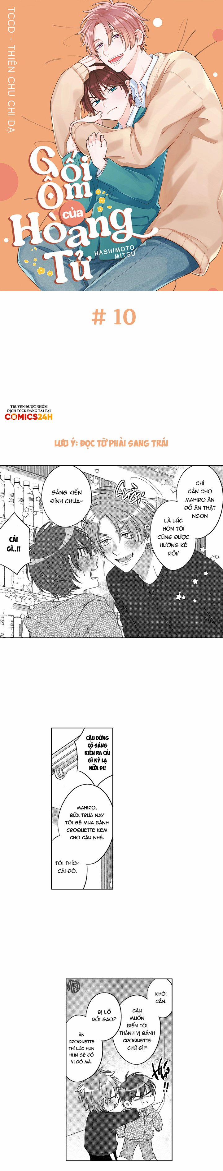 Gối Ôm Của Hoàng Tử 10 trang 2