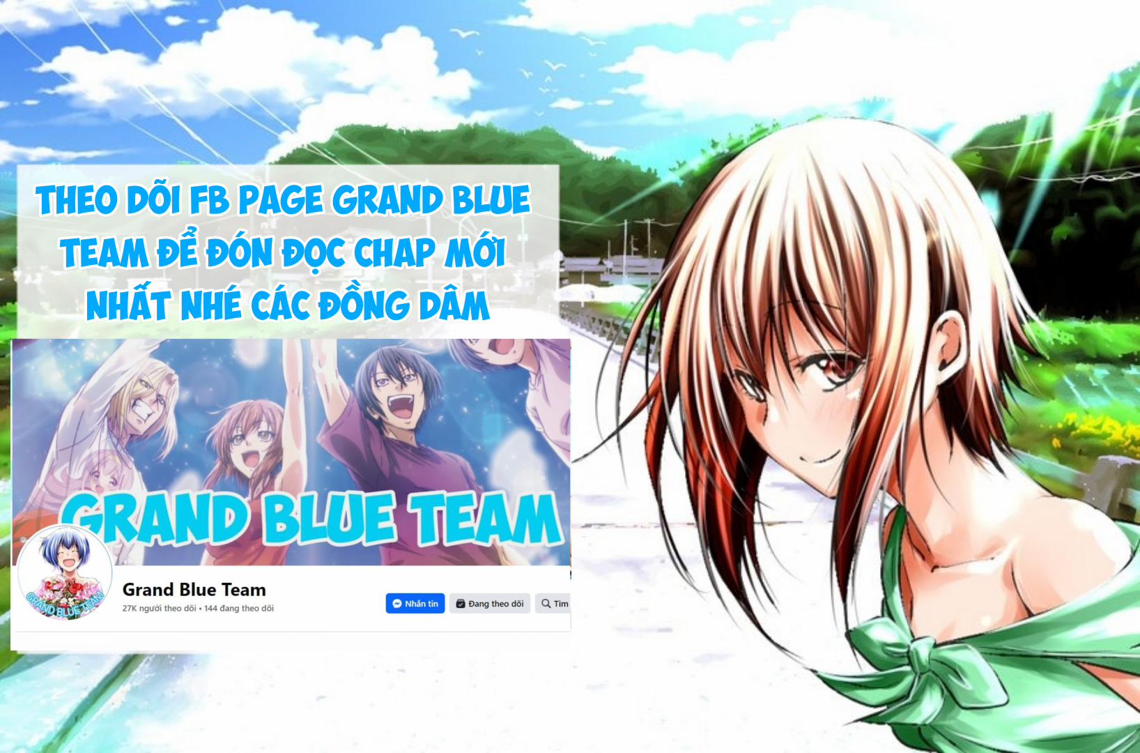 Grand Blue – Cô Gái Thích Lặn 100 trang 44