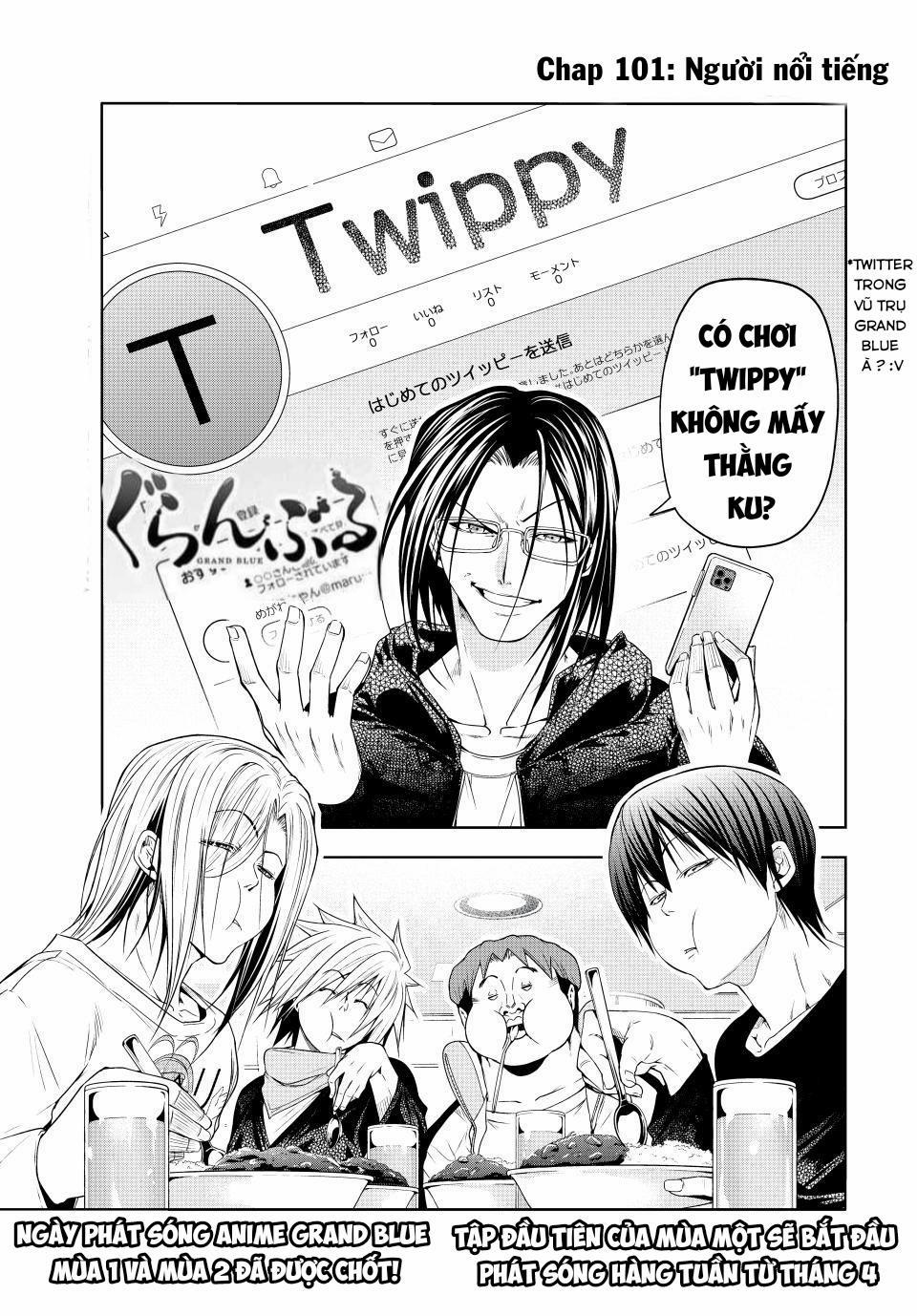 Grand Blue – Cô Gái Thích Lặn 101 trang 1